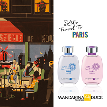 Mandarina Duck - Let's Travel To Paris for Men eau de toilette parfüm uraknak