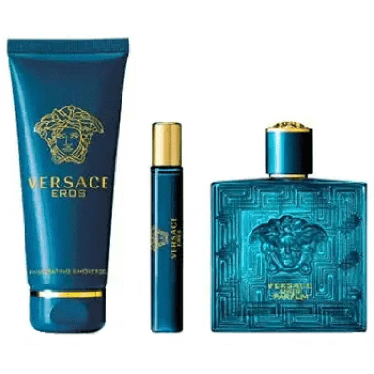 Versace Eros Parfum szett I. férfi, 100 ml parfum + 10 ml parfum