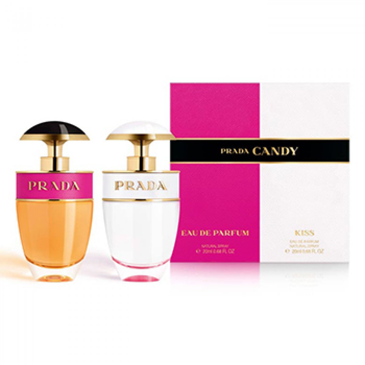 Prada Candy Kiss szett II. női, 20 ml eau de parfum Candy Kiss + 20