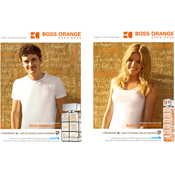 Hugo Boss - Orange Charity Edition eau de toilette parfüm uraknak