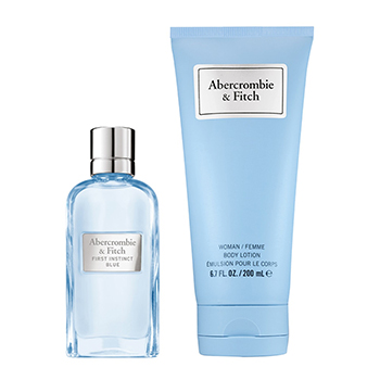 Abercrombie & Fitch - First Instinct Blue szett I. eau de parfum parfüm hölgyeknek