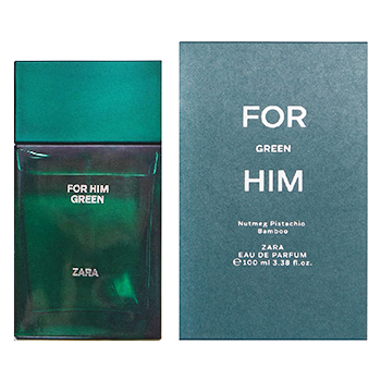 Zara - Green For Him eau de parfum parfüm uraknak