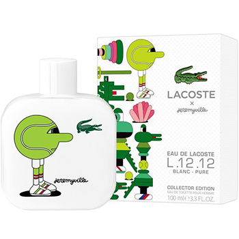 Lacoste - Eau de Lacoste L.12.12. Blanc x Jeremyville eau de toilette parfüm uraknak