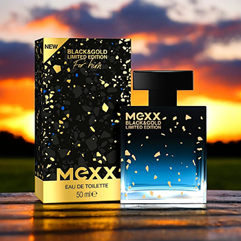 Mexx - Black & Gold eau de toilette parfüm uraknak