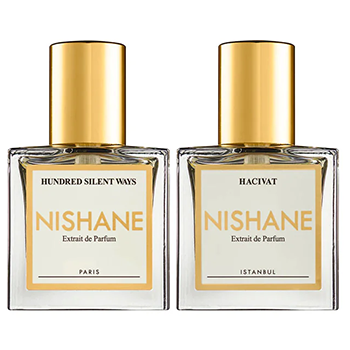 Nishane - Hacivat & Hundred Silent ways szett I. extrait de parfum parfüm unisex