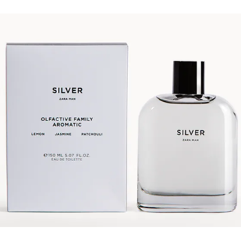 Zara - Man Silver eau de toilette parfüm uraknak