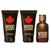 Dsquared² - Wood for Him szett II. eau de toilette parfüm uraknak