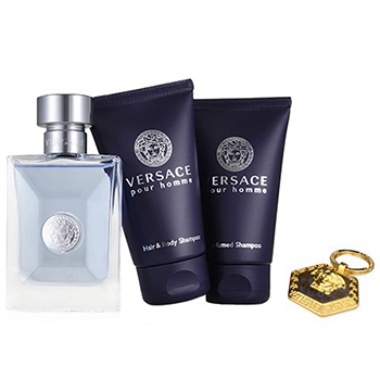 Versace - Pour Homme szett IV. eau de toilette parfüm uraknak