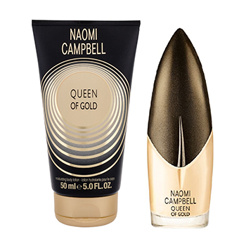 Naomi Campbell - Queen of Gold szett I. eau de toilette parfüm hölgyeknek