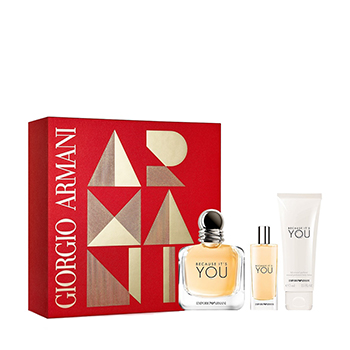 Giorgio Armani - Because It's You szett II. eau de parfum parfüm hölgyeknek