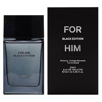 Zara - For Him Black Edition (2022) eau de toilette parfüm uraknak