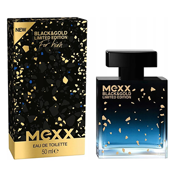 Mexx - Black & Gold eau de toilette parfüm uraknak