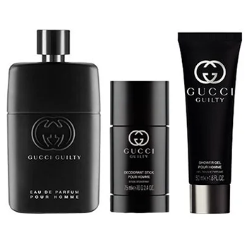 Gucci - Guilty Pour Homme (eau de parfum) szett III. eau de parfum parfüm uraknak