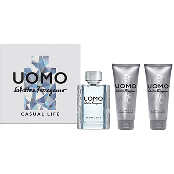 Salvatore Ferragamo - Uomo Casual Life szett II. eau de toilette parfüm uraknak