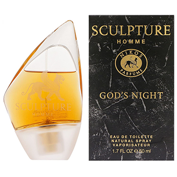 Nikos - Sculpture God's Night eau de toilette parfüm uraknak