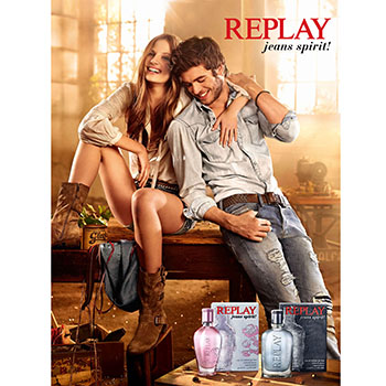 Replay - Jeans Spirit! szett I. eau de toilette parfüm hölgyeknek