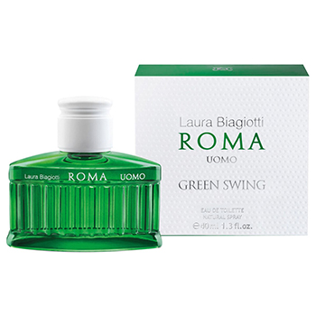 Laura Biagiotti - Roma Uomo Green Swing eau de toilette parfüm uraknak