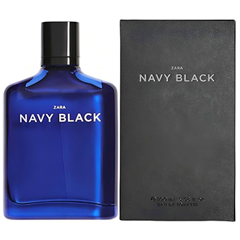 Zara - Navy Black eau de toilette parfüm uraknak