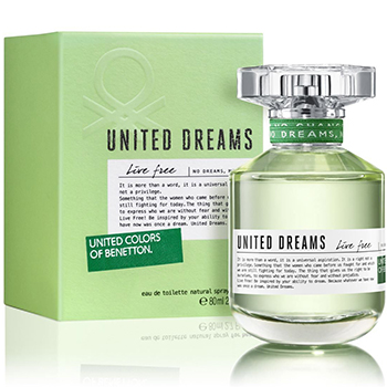 Benetton - United Dreams Live Free eau de toilette parfüm hölgyeknek