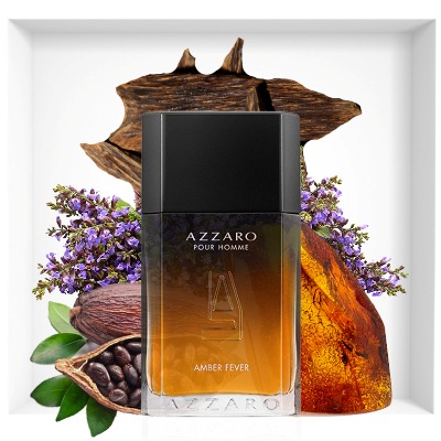 Azzaro - Pour Homme Amber Fever eau de toilette parfüm uraknak