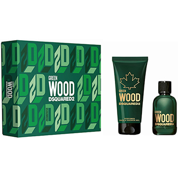 Dsquared² - Green Wood szett III. eau de toilette parfüm uraknak