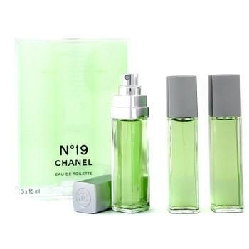 Chanel - Chanel No. 19 (eau de toilette) (Twist & Spray) eau de toilette parfüm hölgyeknek